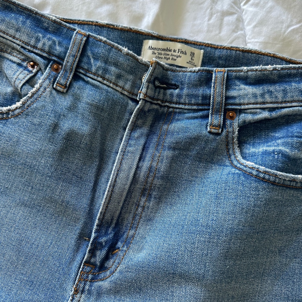 Abercrombie & Fitch Relaxed Blue Jeans Classic Denim